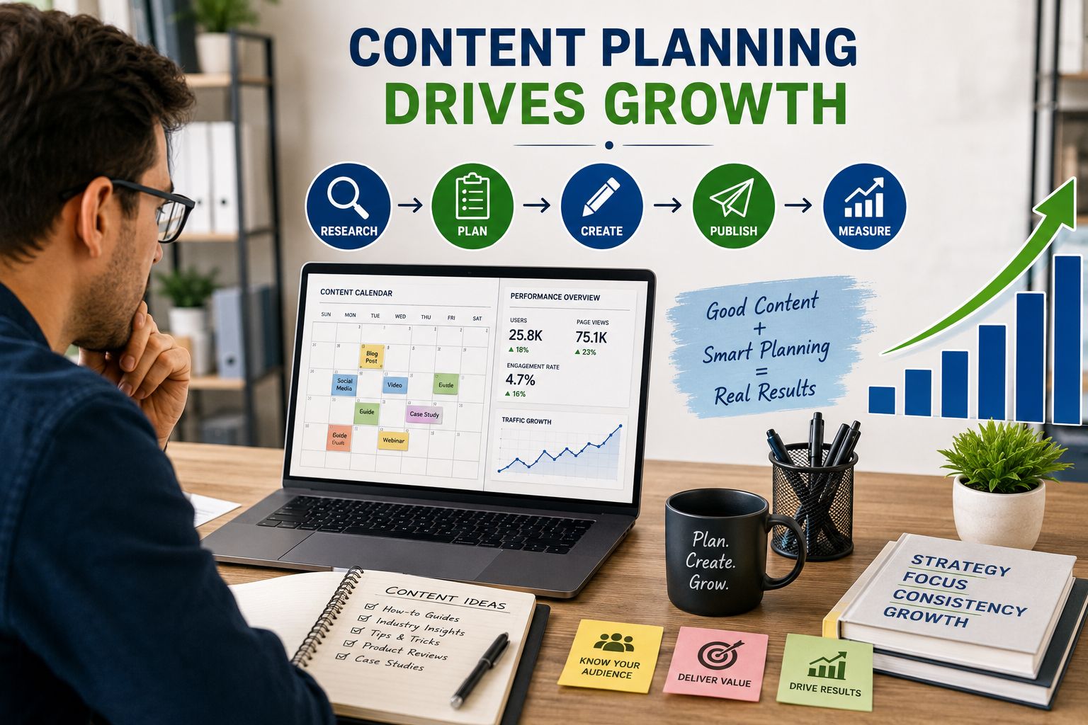 Creating Content Without Results? How Content Planning Improves Engagement and Business Growth