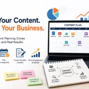 Content planning strategy driving engagement and business growth.