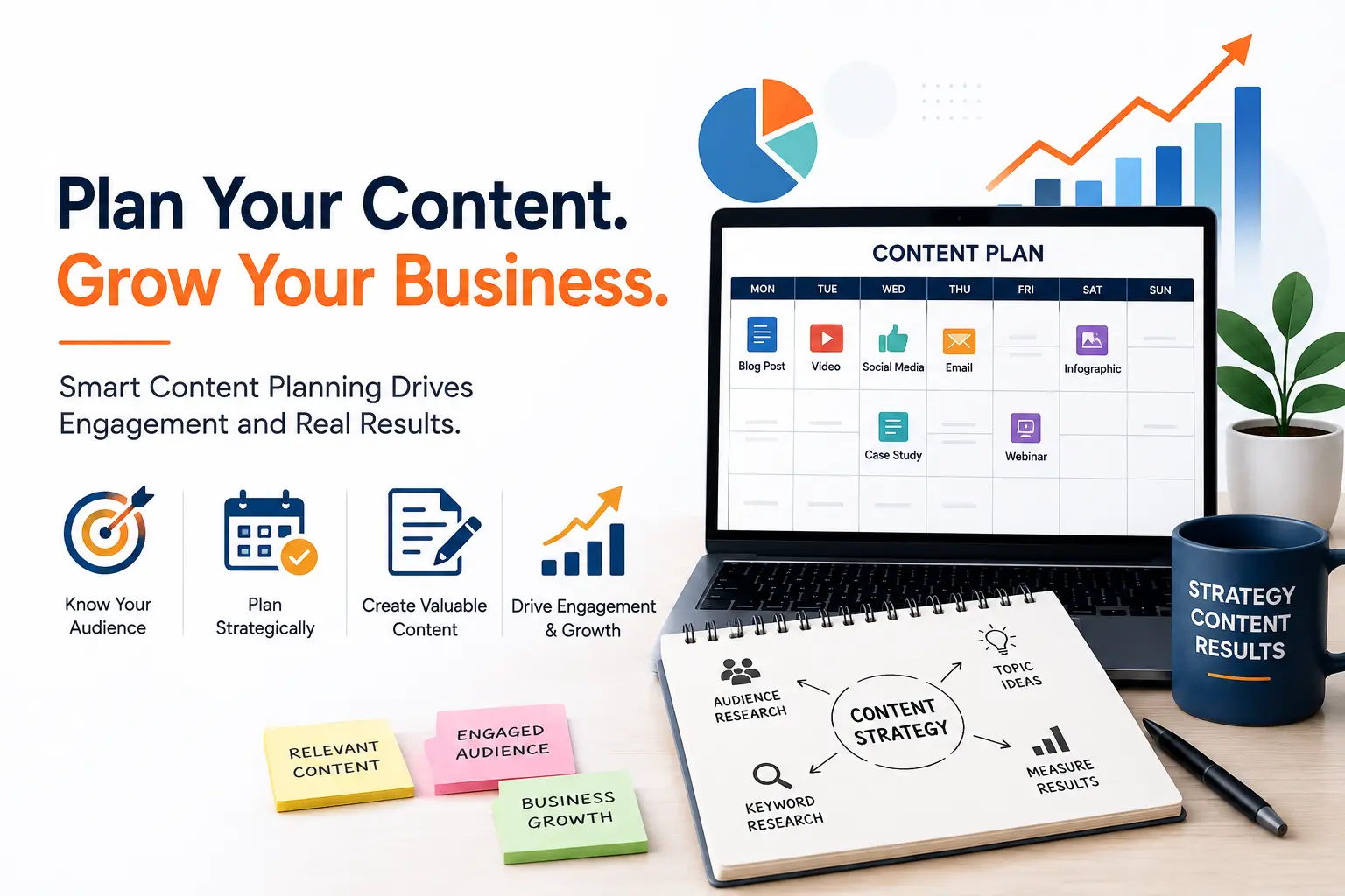 Creating Content Without Results? How Content Planning Improves Engagement and Business Growth