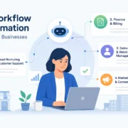 AI workflow automation for small businesses.
